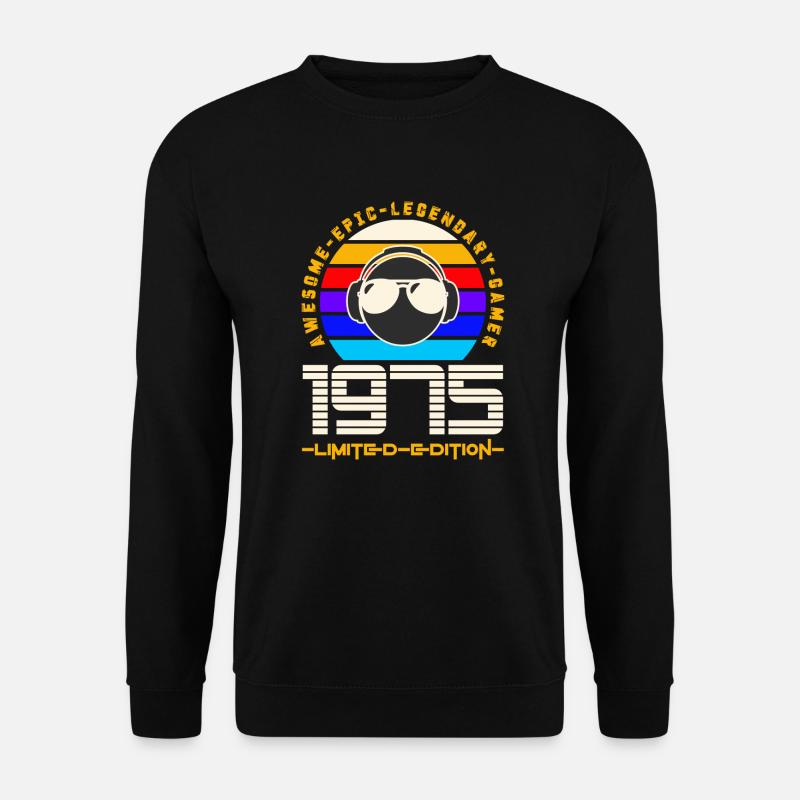1975 - Unisex Pullover - Schwarz