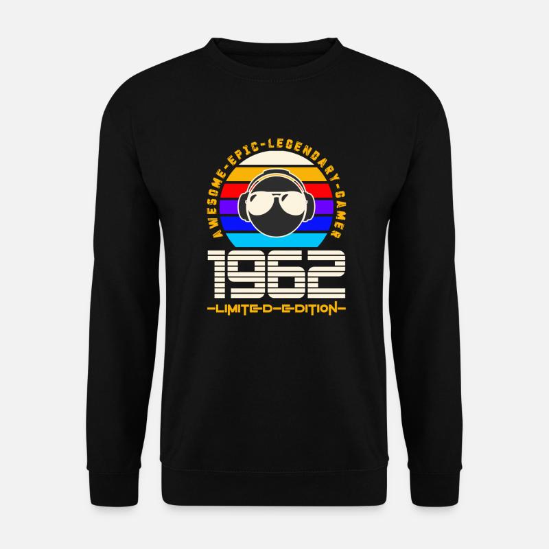 1962 - Unisex Pullover - Schwarz