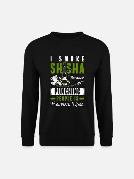 Hookah Smoke Turkish Smoking - Unisex Sweatshirt - black