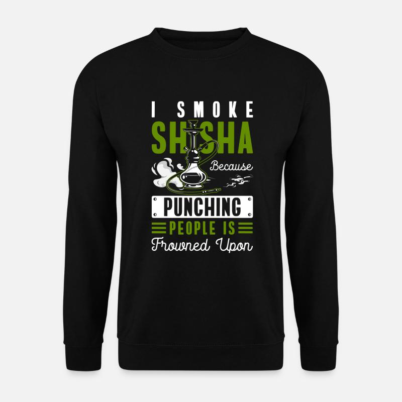 Hookah Smoke Turkish Smoking - Unisex Sweatshirt - black