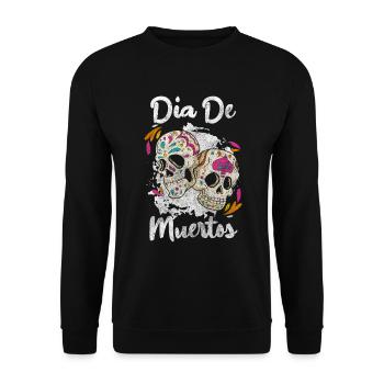 Holiday Feast October Commemoration - Unisex Sweatshirt - black - Front - Alina (178cm) & Michal (187cm)