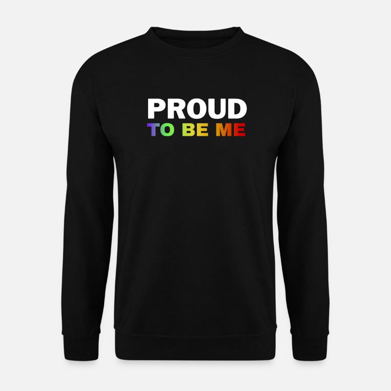 Vibrant Pride Empowerment Design - Unisex Sweatshirt - black
