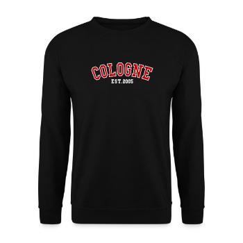 Cologne_Est_2005 - Sweat-shirt Unisexe - noir - Devant - Alina (178cm) & Michal (187cm)