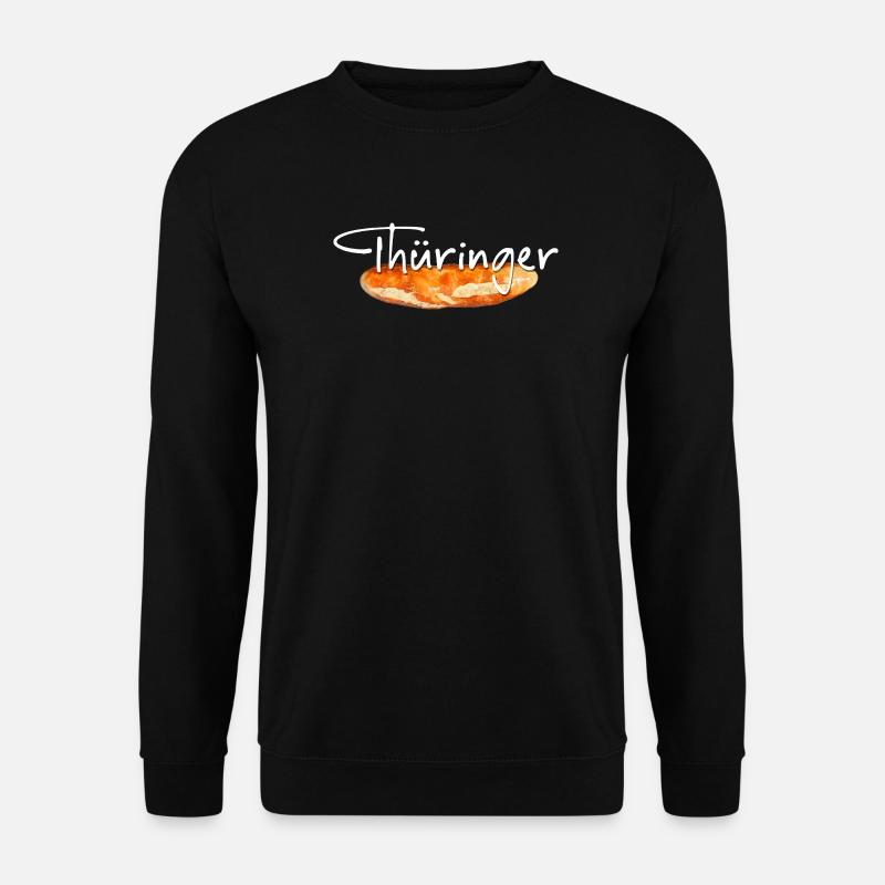 Bratwurst thuringienne - Sweat-shirt Unisexe - noir
