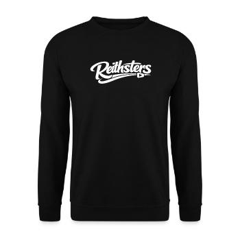 Reithsters Merchandise - Unisex Pullover - Schwarz - Vorne - Alina (178cm) & Michal (187cm)