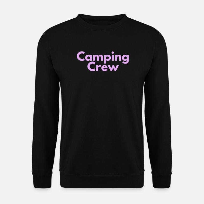 Camping Crew - Unisex Sweatshirt - black