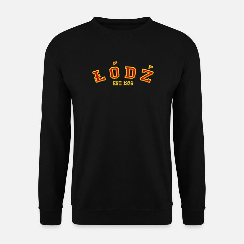 Łódź Est. 1976 - Unisex Sweatshirt - black