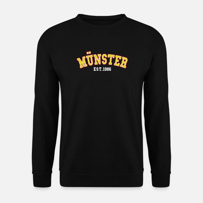 Münster Est. 1986 - Unisex Sweatshirt - black