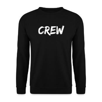 équipage - Sweat-shirt Unisexe - noir - Devant - Alina (178cm) & Michal (187cm)