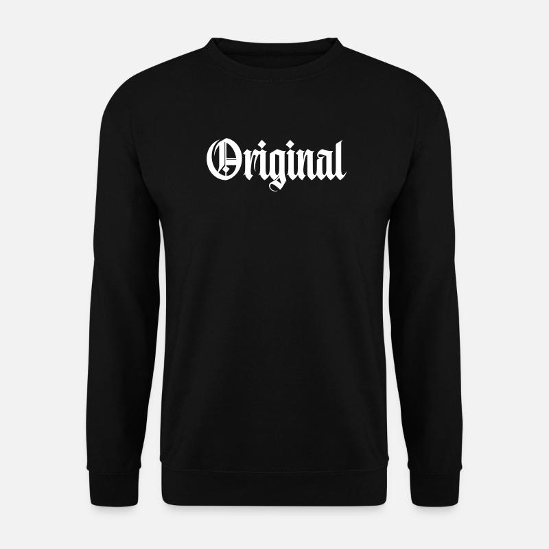 original- - Unisex Pullover - Schwarz
