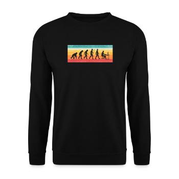 Cadeau drôle de programmeur pour développeur logiciel - Sweat-shirt Unisexe - noir - Devant - Alina (178cm) & Michal (187cm)