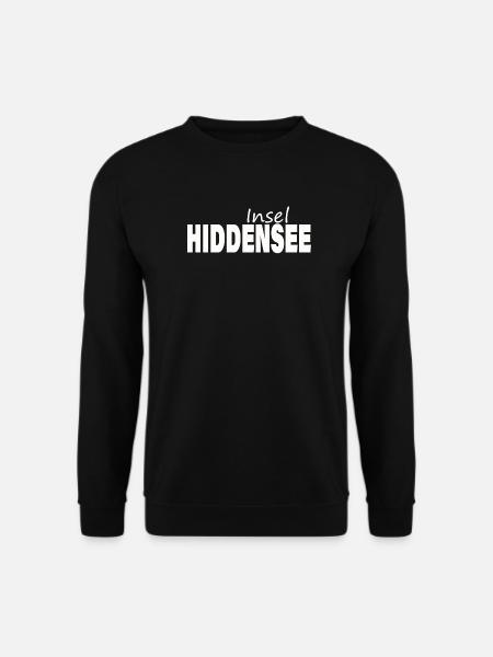Insel HIDDENSEE - Unisex Pullover - Schwarz