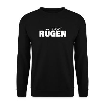 INSEL RÜGEN - Unisex Pullover - Schwarz - Vorne - Alina (178cm) & Michal (187cm)