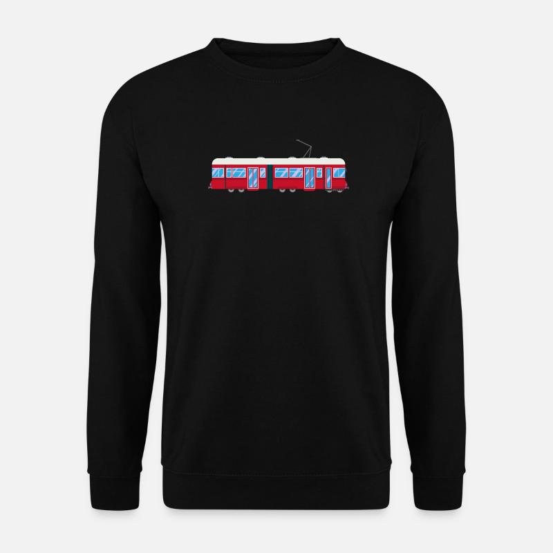 Tram, tram, train, railway - Unisex Sweatshirt - black