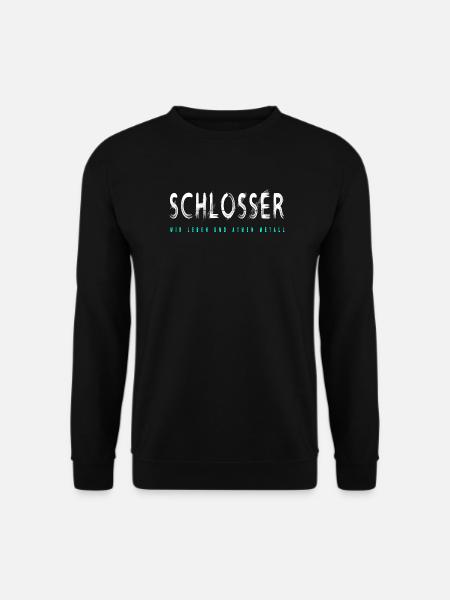 Schlosser Handwerker Design - Unisex Pullover - Schwarz