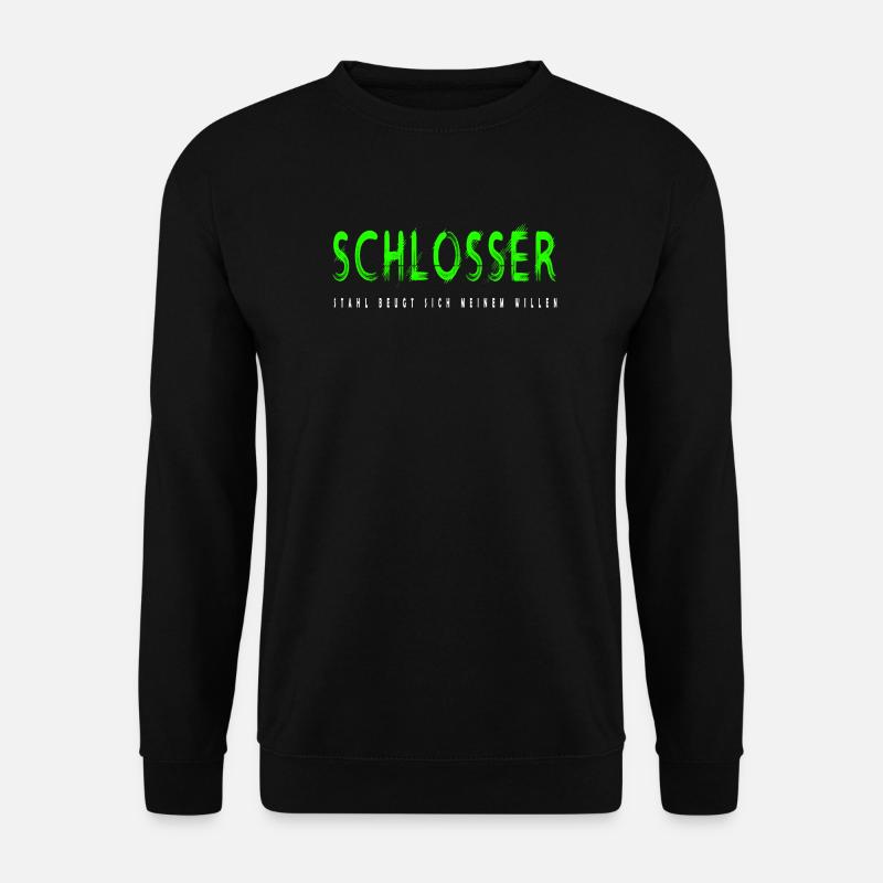 Schlosser Handwerker Design - Unisex Pullover - Schwarz