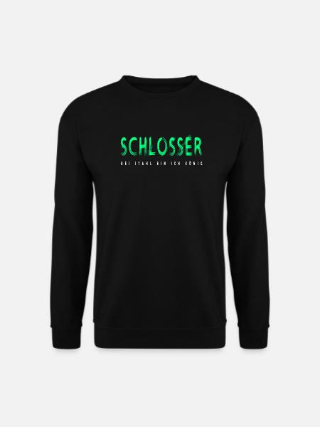 Schlosser Handwerker Design - Unisex Pullover - Schwarz