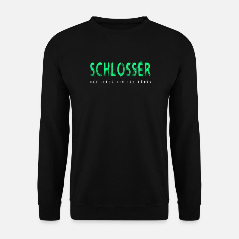 Schlosser Handwerker Design - Unisex Pullover - Schwarz