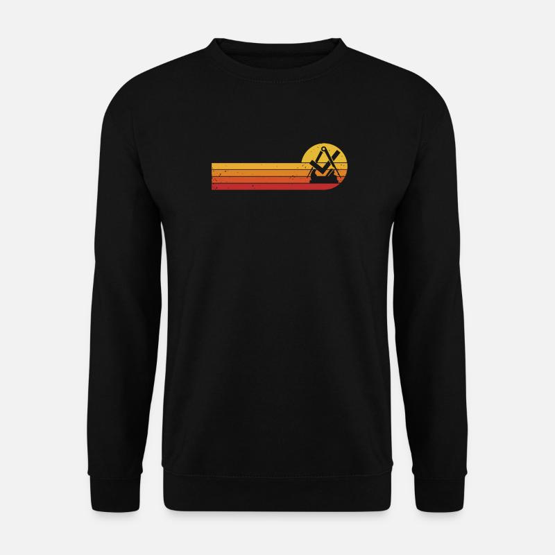 Tischler Schreiner Zunftzeichen Handwerk Zunft - Unisex Pullover - Schwarz