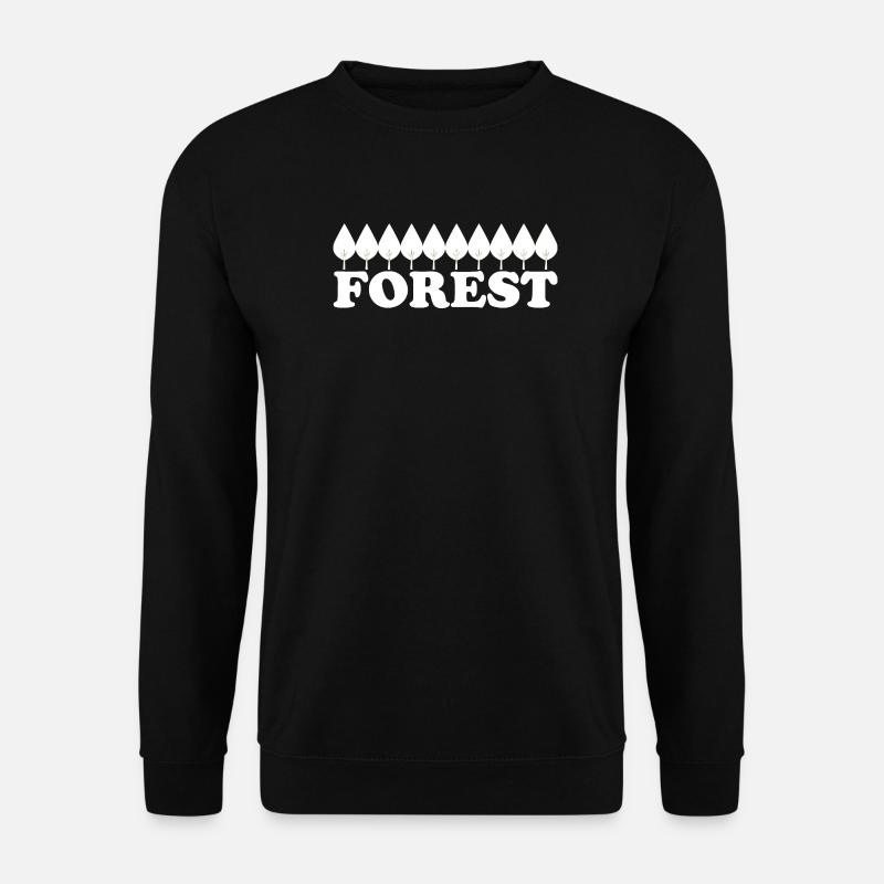 FOREST - Unisex Pullover - Schwarz