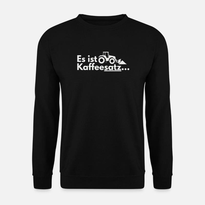Coffee Harvest Tractor Motif - Unisex Sweatshirt - black