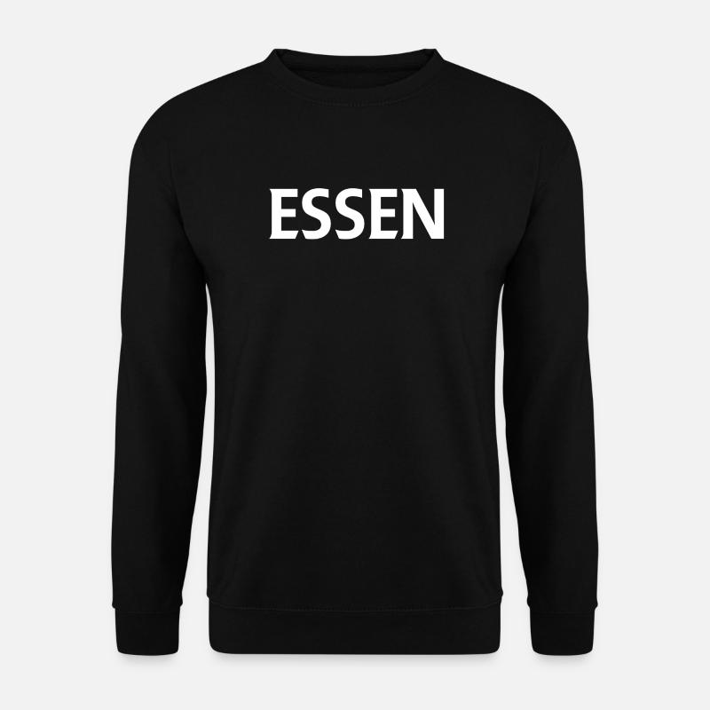 Essen - Unisex Pullover - Schwarz