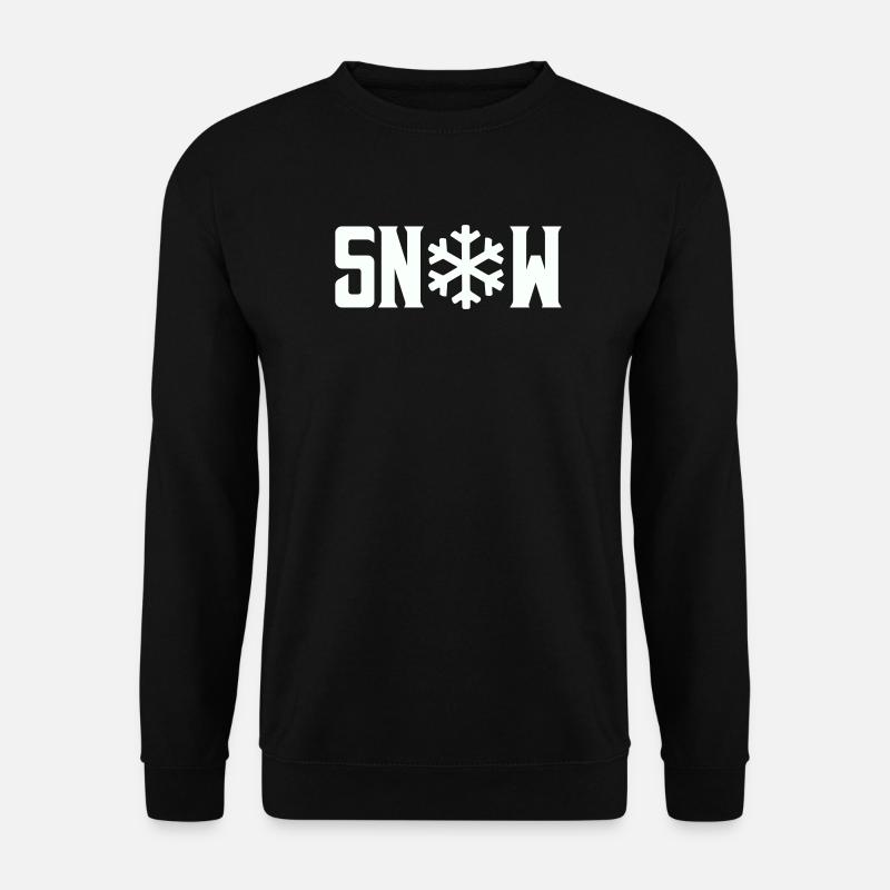Snow - Unisex Sweatshirt - black