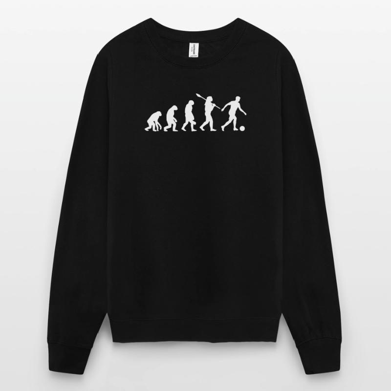 Fußball Evolution | Soccer Evolution Unisex Pullover