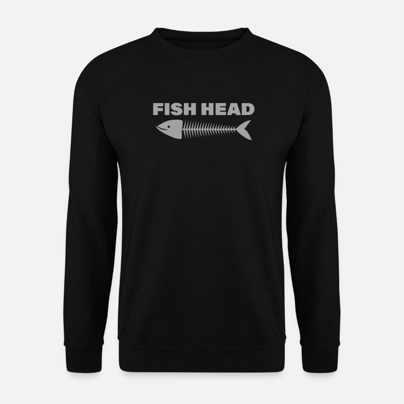 FISH HEAD - Unisex Pullover - Schwarz