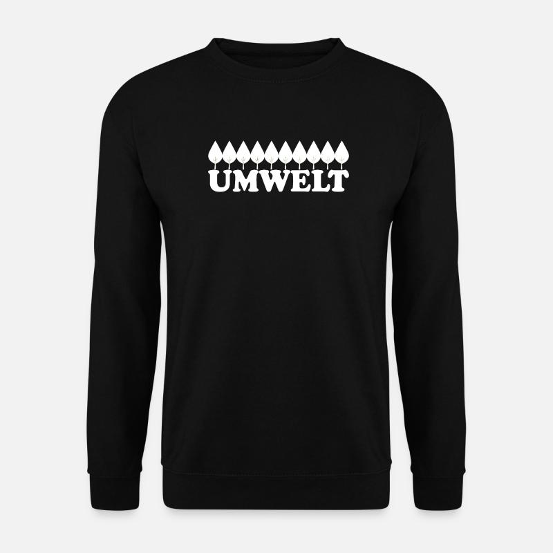 UMWELT - Unisex Pullover - Schwarz