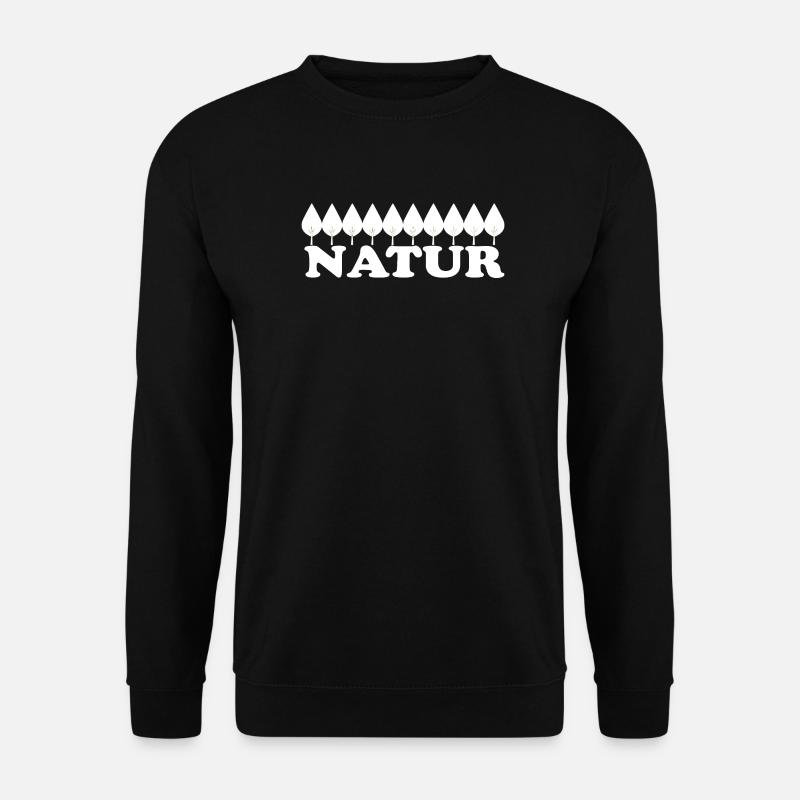 Nature - Unisex Sweatshirt - black