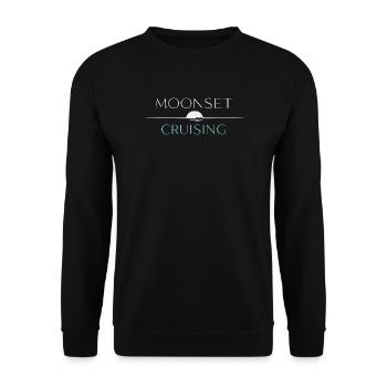 Navigation de nuit avec - Sweat-shirt Unisexe - noir - Devant - Alina (178cm) & Michal (187cm)