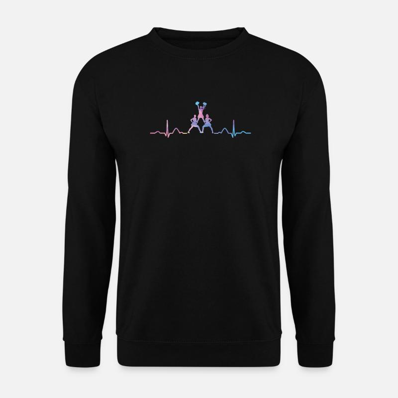 Cheerleader Cheer Mom Cheerleading - Unisex Sweatshirt - black