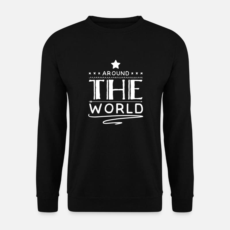 Around the world - Unisex Sweatshirt - black