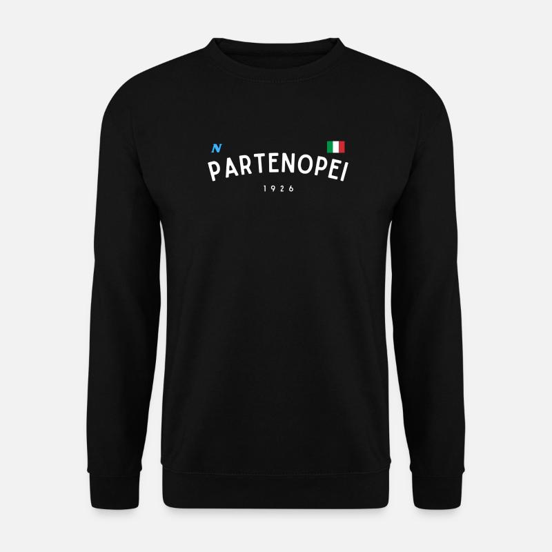 Partenopei Napoli 1926 Vintage-Logo - Unisex Pullover - Schwarz