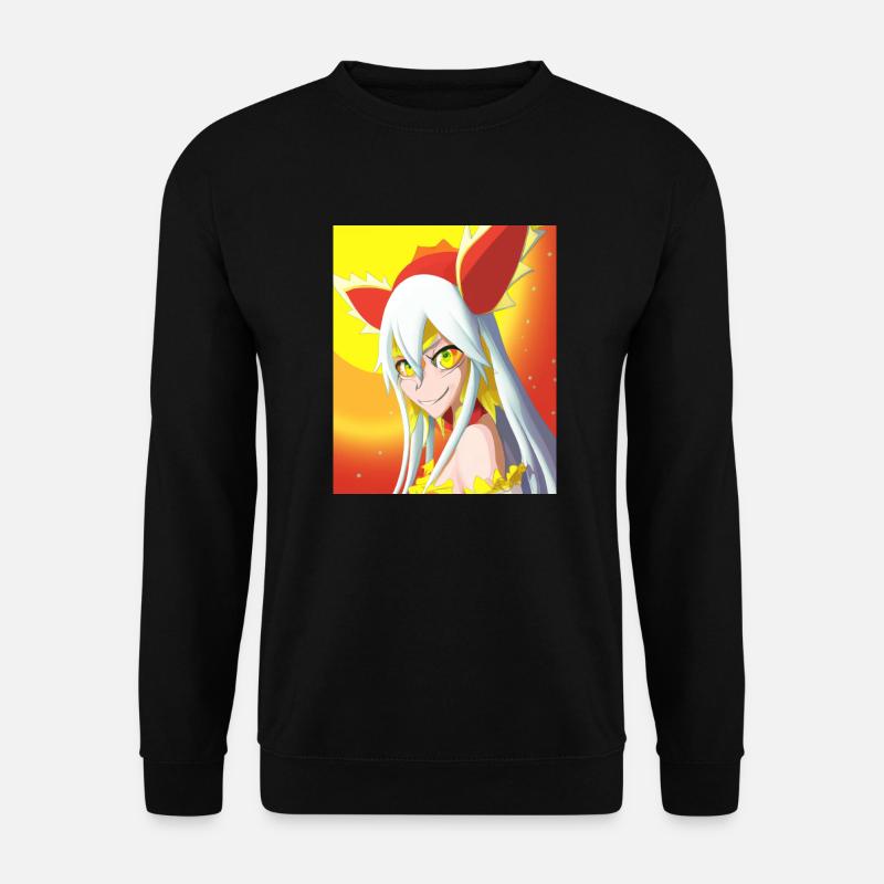 Japan Anime Zeichnung - Unisex Pullover - Schwarz