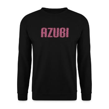 Azubi Tshirt 6 23 rosa - Unisex Pullover - Schwarz - Vorne - Alina (178cm) & Michal (187cm)