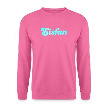 Eisfan cool Statement Eiscreme Eis Eiskrem Fan - Unisex Pullover - Pink - Vorne