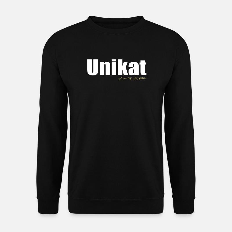 Unikat - Unisex Pullover - Schwarz