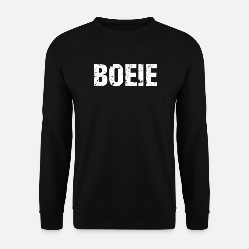 Buhruf. Antwerpen Dialekt Hemden - Unisex Pullover - Schwarz