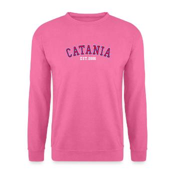 Catane Fondée en 2006 - Sweat-shirt Unisexe - rose - Devant