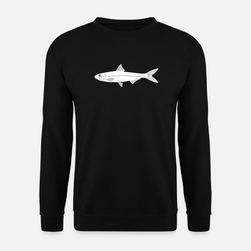Sardine - Unisex Pullover - Schwarz