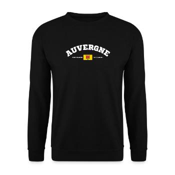 Auvergne Pour Toujours Et A Jamais T-Shirt Cade... - Sweat-shirt Unisexe - noir - Devant - Alina (178cm) & Michal (187cm)