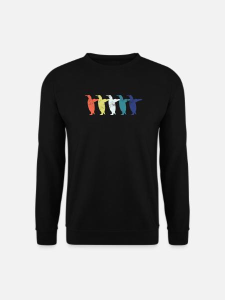 Pingouins - Sweat-shirt Unisexe - noir