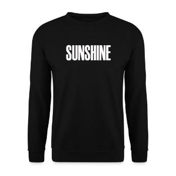 sunshine sonne urlaub palmen beach strand beauty - Unisex Pullover - Schwarz - Vorne - Alina (178cm) & Michal (187cm)