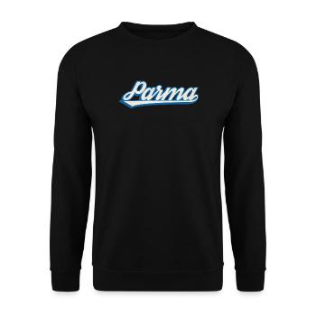 Parma Italia - Unisex Pullover - Schwarz - Vorne - Alina (178cm) & Michal (187cm)