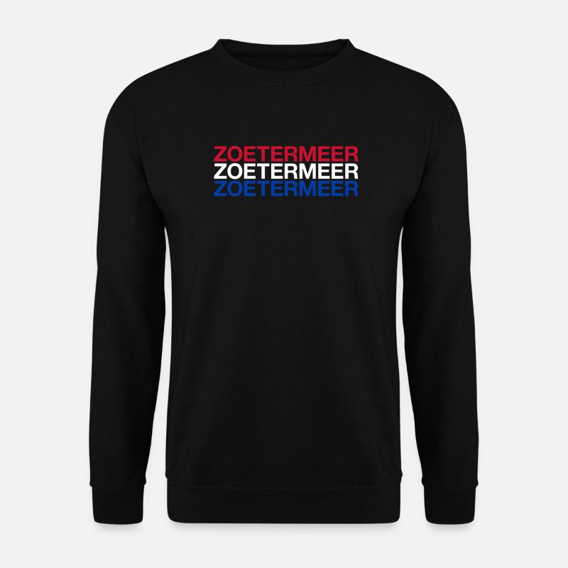 ZOETERMEER Netherlands Netherlands Flag - Unisex Sweatshirt - black