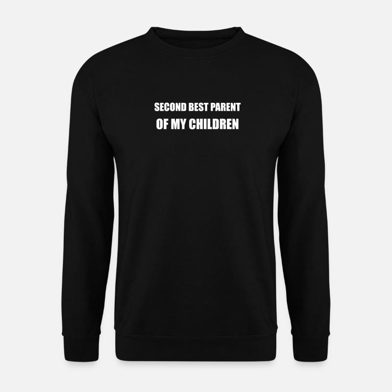 Second best parent - Unisex Sweatshirt - black