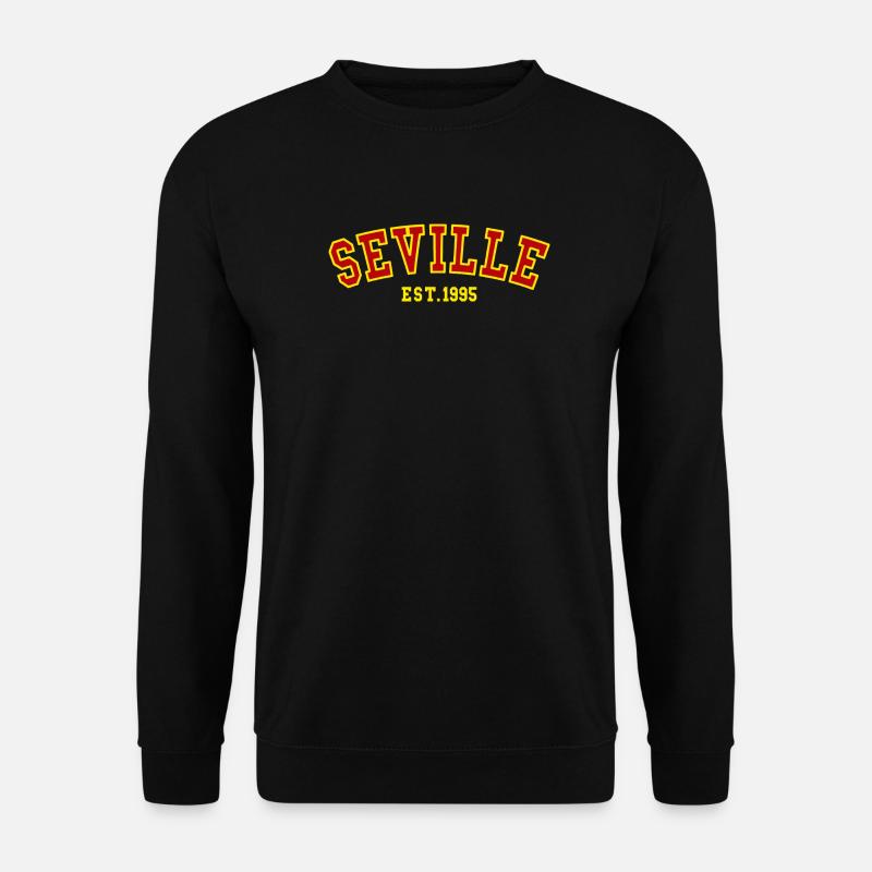 Sevilla Est.1995 - Unisex Pullover - Schwarz