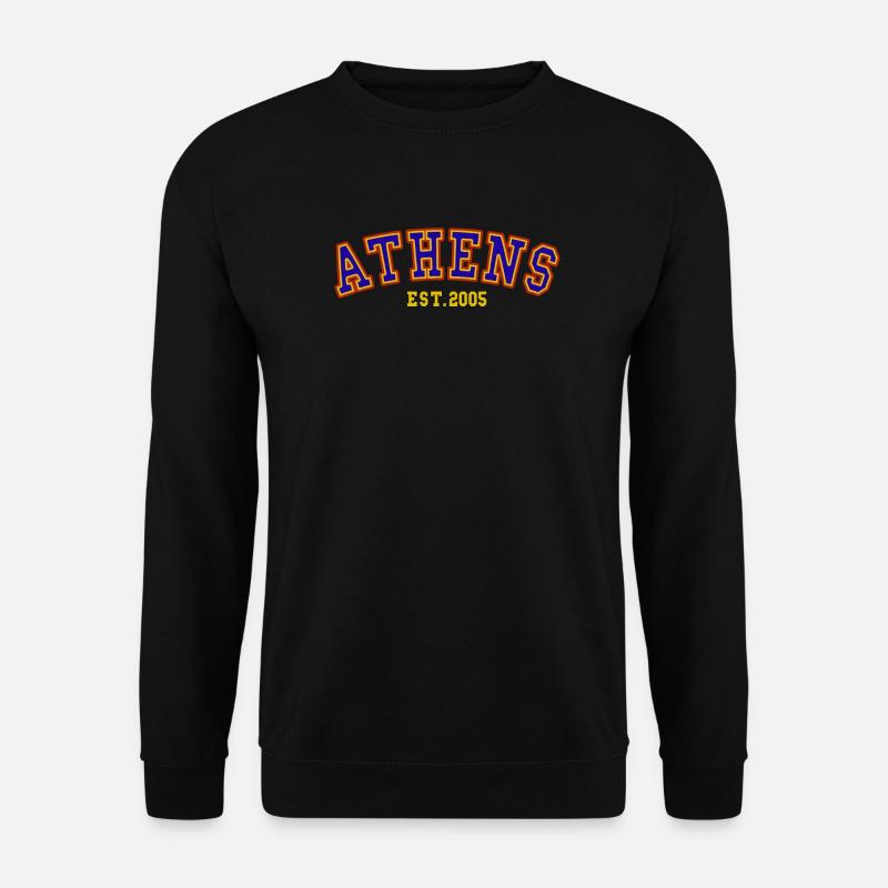 Athen Est.2005 - Unisex Pullover - Schwarz